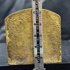 Vintage Brass Sailing Ship Bookend Nautical Galleon Art Deco Maritime Decor