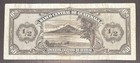 Guatemala 1 2 Quetzal Rare Stamped 1933 Banknote