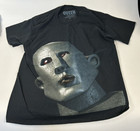 Queen   Adam Lambert Concert Graphic Tee Size Xl 2017-2018 Tour Robot Head Black