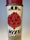 Vintage 1960s Ill Bronze Accent Spray Paint  Holiday Red  6 Oz Can  Paper Label 
