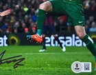 Luis Suarez Signed Barcelona 8x10 Photo Bas Beckett