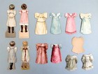 Mclaughlin s Xxxx Coffee Paper Dolls 4 Girls 9 Costumes Koerner   Hayes C 1894