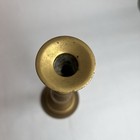 Vintage Brass Candlestick Holder 12    Large Colonial Revival Mcm