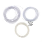 3 Size Variety Pack Of Clear Vinyl Tubing For Fishing Lure Hook Protector Covers