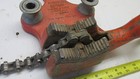 Nice Used  Ridgid Model Bc410a Bench Chain Vise 1 8  - 4   Tool