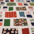 Christmas Reversible Patchwork Throw Quilt Retro Ugly Sweater 44 X 51 
