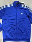 Adidas Mens 3 Stripes Tricot Tracksuit Nwt Jacket   Pants Set Blue All Sizes