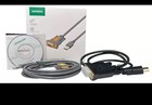3 3ft Usb To Rs232 Serial Port Db9 Male Adapter Converter Cable Prolific Chipset