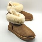 Ugg    mini Bailey Bow Ii    Women s Genuine Sheepskin Shearling Boots  chestnut 