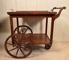 Antique Oak Tea Cart