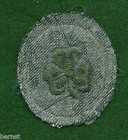 Vintage Girl Scout Badge - Silver Green - Second Class - Free Shipping