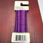 Floral Garden 26 Gauge Floral Wire 100ft Purple New