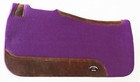 3 4  Thick Horse Saddle Pad Western Contoured Wool Felt Moisture Wicking 39rt06