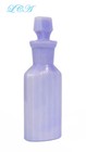Opaque Purple Milk Glass Antique Stearn s Cosmetic Bottle W  Glass Stopper Bim