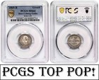 I-650344 German States Saxe-coburg-gotha 1 Grosch 1865-b  Pcgs Ms 64 Top Pop    