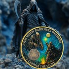 1-65 Year Custom Sobriety Coin Evil   Light Themed  Aa Medallion Sobriety Gifts