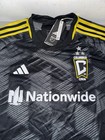  150 Adidas Mls Columbus Crew Match Issued Soccer Jersey Authentic Hi1851 Sz M-l