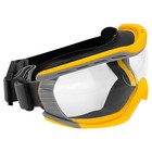 Zenport Sg274 Safety Goggles Clear Lens  Flex Seal  Yellow  Yellow