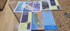 Lot Of 8 Aaa Caa California Road Maps 1960-2000 Tahoe Oakland San Francisco   