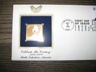 Radio Entertains America Gold Golden Replica Stamp Celebrate The Century Cover