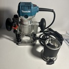 Makita Rt0701c 6 5amp 1-1 4hp Corded  Variable Speed Trim Router  Plunger Base