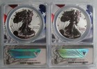 2021 Silver Eagle Designer Edition 2-coin Reverse Proof Set Anacs Rp70 Dcam