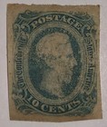 Travelstamps  Us Confederate Stamps Csa Scott  11a  Milk Blue  Mint  Mogh