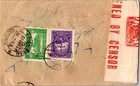 1940 Kaboul Afghanistan  Airmail Censored Cover To Karachi British India
