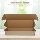  10 Pcs Wine Packaging Box Man Office Shipping Container Cardboard Tubes