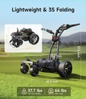 Navee Birdie 3x Auto-follow Electric Golf Push Cart Trolley Remote Foldable