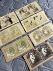 Lot Of 7 Antique Stereoview Cards Underwood Littleton Stereo-photo Romance