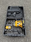Dewalt Dw073 18v Cordless Rotary Laser   Target Card   Clamp Case  Works