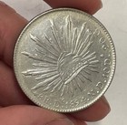 Mexico - 1894 Dond Large Silver 8 Reales - Popular