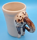 Happy Appy Valley Studio Appaloosa Horse Rear Butt Mug 2006 Brown Beige