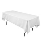 60   126  Seamless 100  Polyester Tablecloths 25 Color Wholesale Catering Wedding