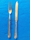                Original Gilt Set Silver 84 Russian Famous  kf  Faberge Imperial Antique