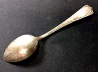 Vintage Ussr Period Sterling Silver 875 Teaspoon  Hammer   Sickle Hallmark  Enn 