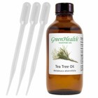 4 Fl Oz Tea Tree Essential Oil 100  Pure   Natural W  3 Free Droppers