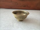 Antique Mongolian Tibetan  Buddhist Brass  Offering Bowl