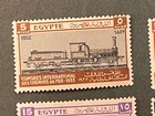  4  Egypt Stamps Scott  168  169  170  171 Mlh 1933 Locomotives Clean Crisp Zet
