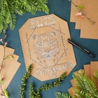 96 Sheets Brown Kraft Paper Cardstock  8 5 X 11 In For Crafts  Invitations