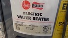 Rheem Ruud Model  Eld40-b Electric Water Heater   Minor Ding   But Unused Spares