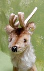Steiff Mohair Reindeer -  5 3 4   Ear Button