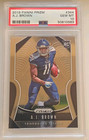 A j  Brown 2019 Panini Prizm  344 Rookie Psa 10 2-card Lot Titans  2 Cert 