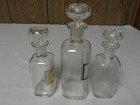 Vintage Apothecary Jars Set Of 5
