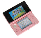 Nintendo 3ds Pearl Pink Console Ctr-001 Usa Bundle W  New Super Mario Bros  2 