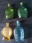 16 Minature Glass Bottles Poss Avon  Wheaton  Ect