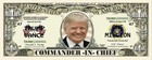     Pack Of 50 Maga Donald Trump 47th President Commander 1 Million Dollar Bills    