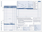 Garage Repair Order Forms  8 5 X 11 Inch  3 Parts  250-count  White And Canary A