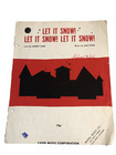 3 Pieces Of Vintage Christmas Sheet Music